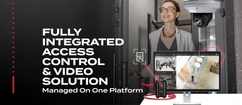 INFINIAS Fully Integrated access control and video