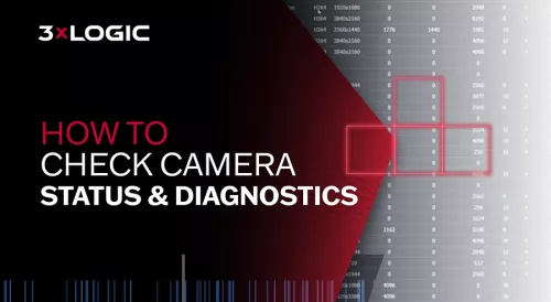 How to Check Camera Status and Diagnostics